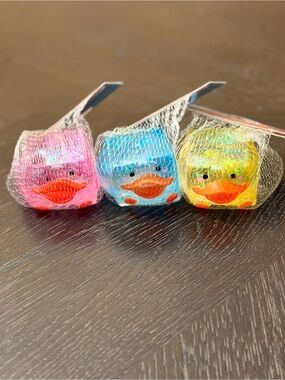 Orb Curiosities Sugar Swaps Duck Cubes Set Pink, Blue & Yellow (3)